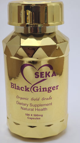 SEKA Black Ginger Organic Food ... 1x100 capsules