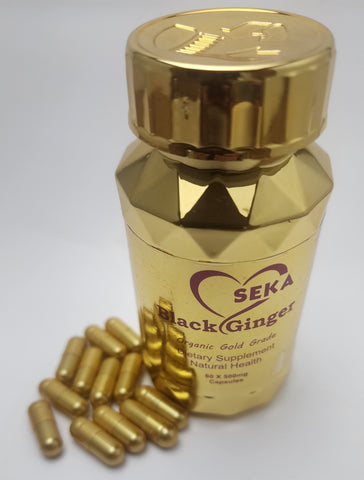 SEKA Black Ginger Organic Food ... 1x60 capsules